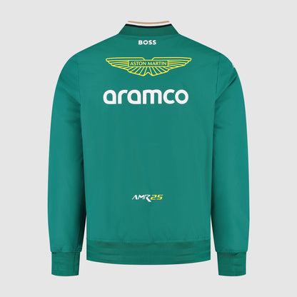 AMF1 RP TEAM BOMBER JACKET - green