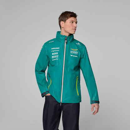 AMF1 RP TEAM RAIN JACKET - green