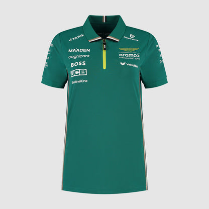 AMF1 RP WOMENS TEAM POLO - green