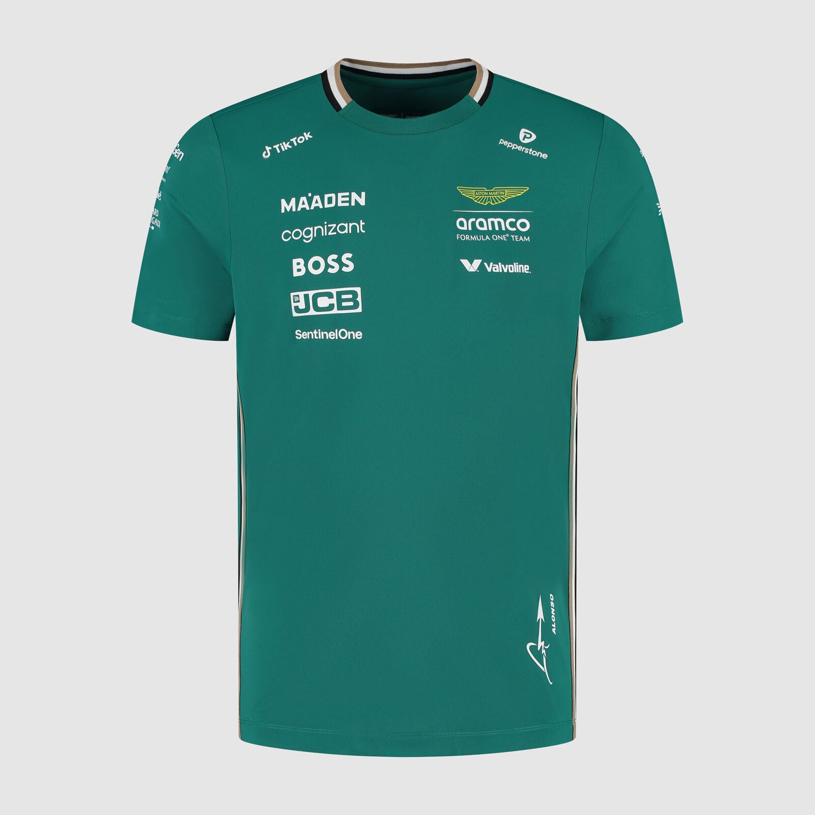 AMF1 RP ALONSO TEAM TEE - green