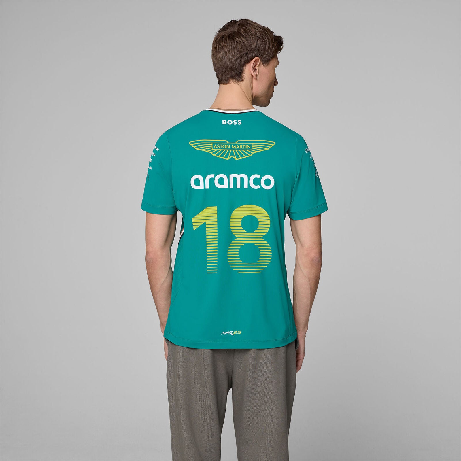 AMF1 RP STROLL TEAM TEE - green