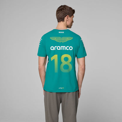 AMF1 RP STROLL TEAM TEE - green