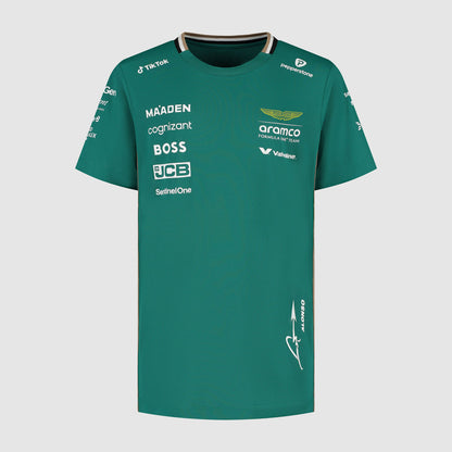 AMF1 RP KIDS ALONSO TEAM TEE - green