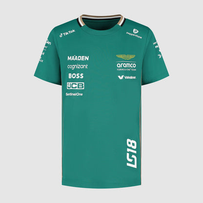 AMF1 RP KIDS STROLL TEAM TEE - green
