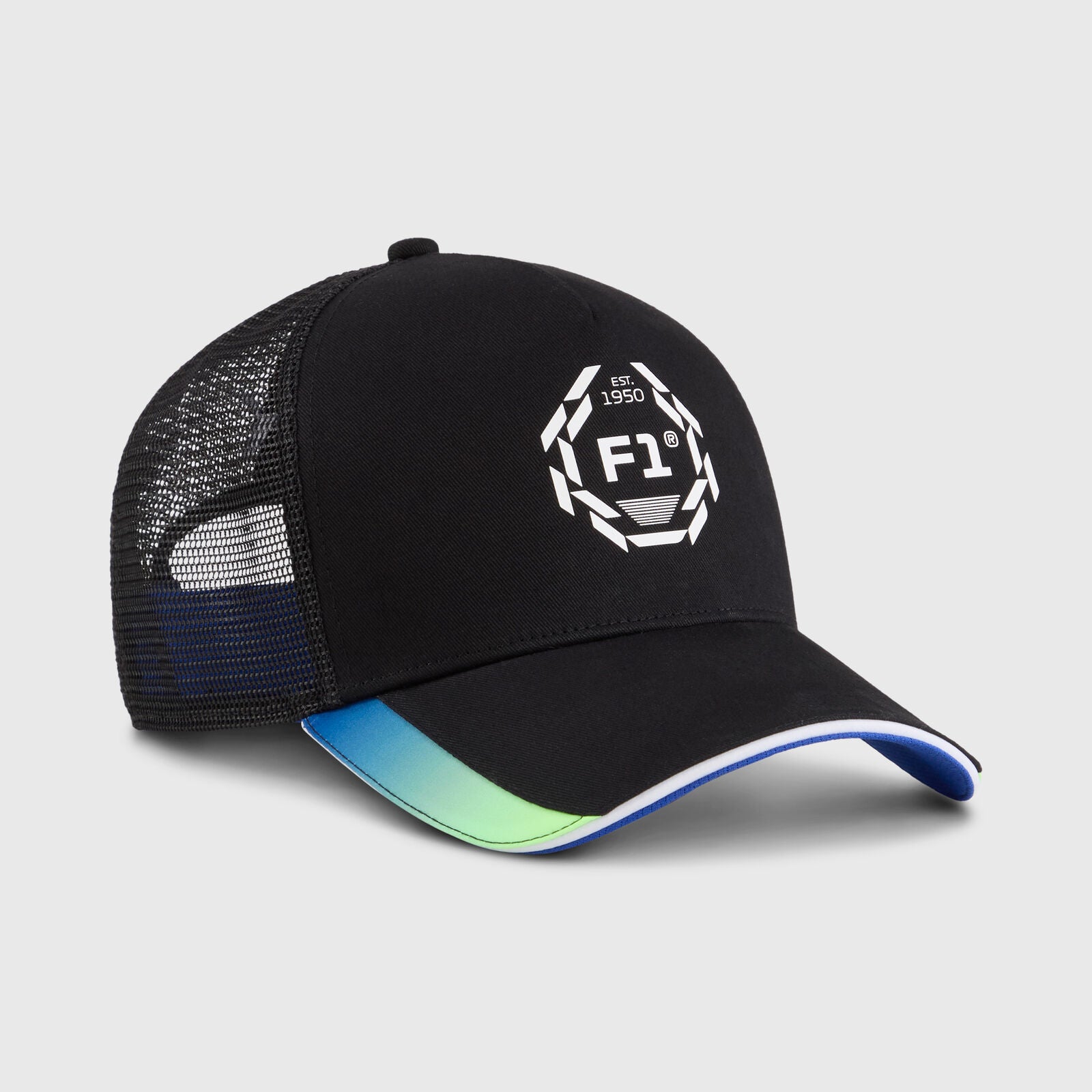 F1 LS TRUCKER CAP - black