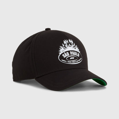 F1 FW SE BRAZIL CAP - black