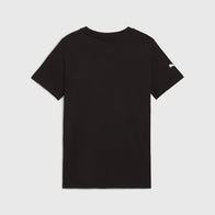 SF LS RACE KIDS TONAL BIG SHIELD TEE - black