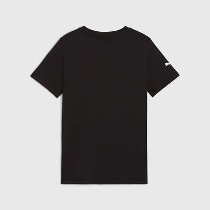 SF LS RACE KIDS TONAL BIG SHIELD TEE - black