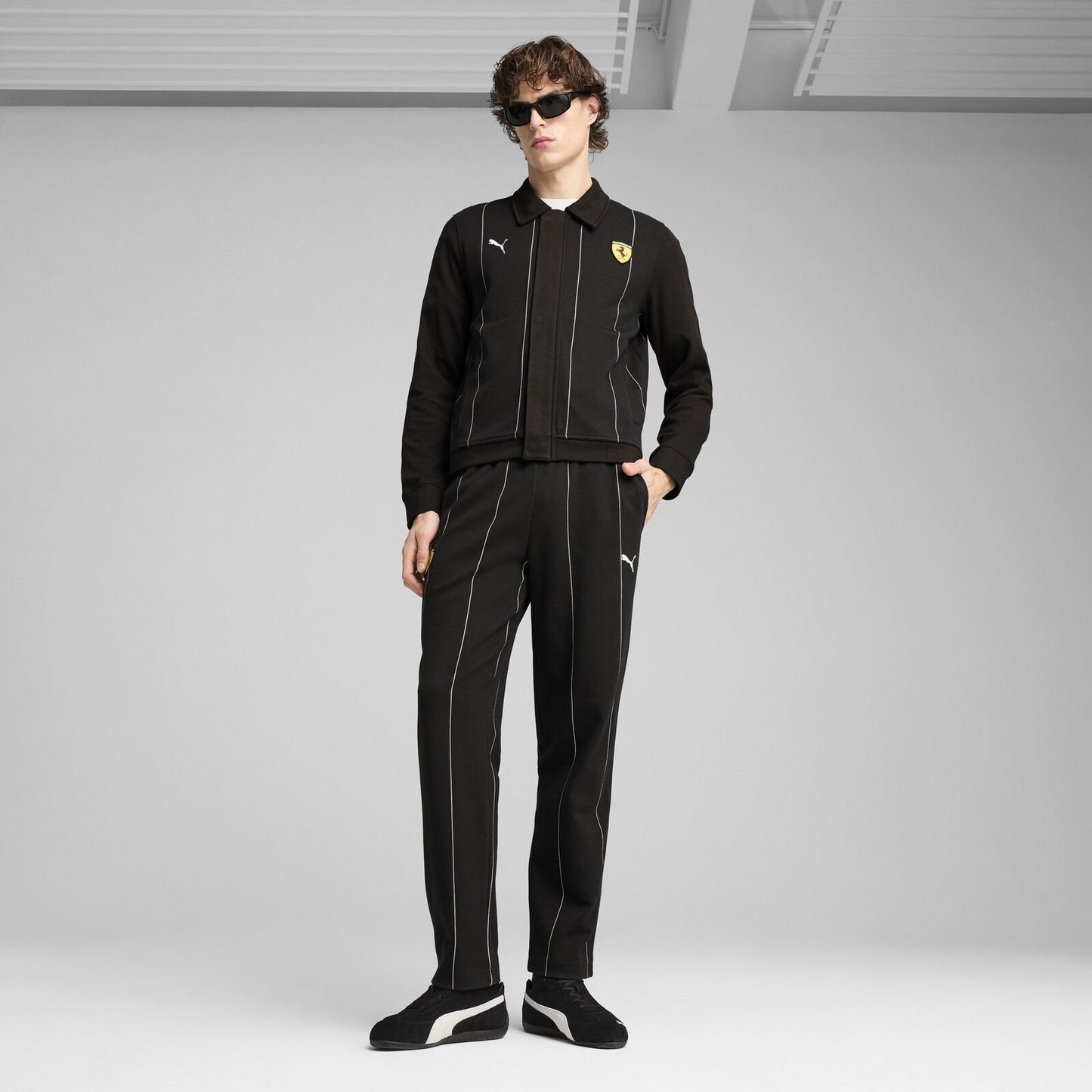SF LS RACE PREMIUM JACKET - black