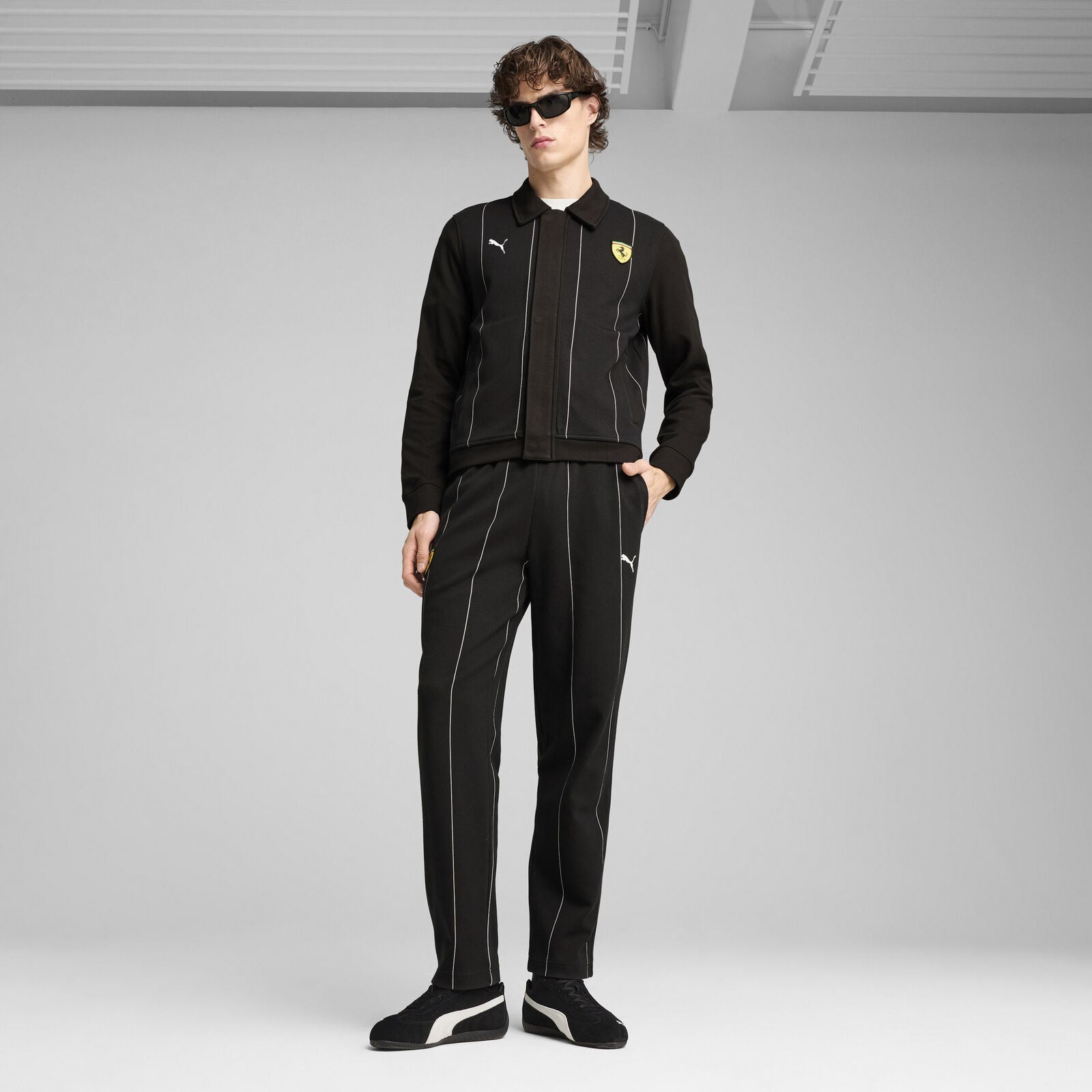 SF LS RACE PREMIUM JACKET - black