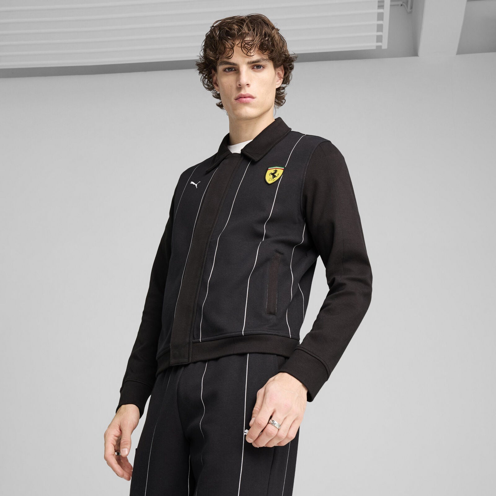 SF LS RACE PREMIUM JACKET - black