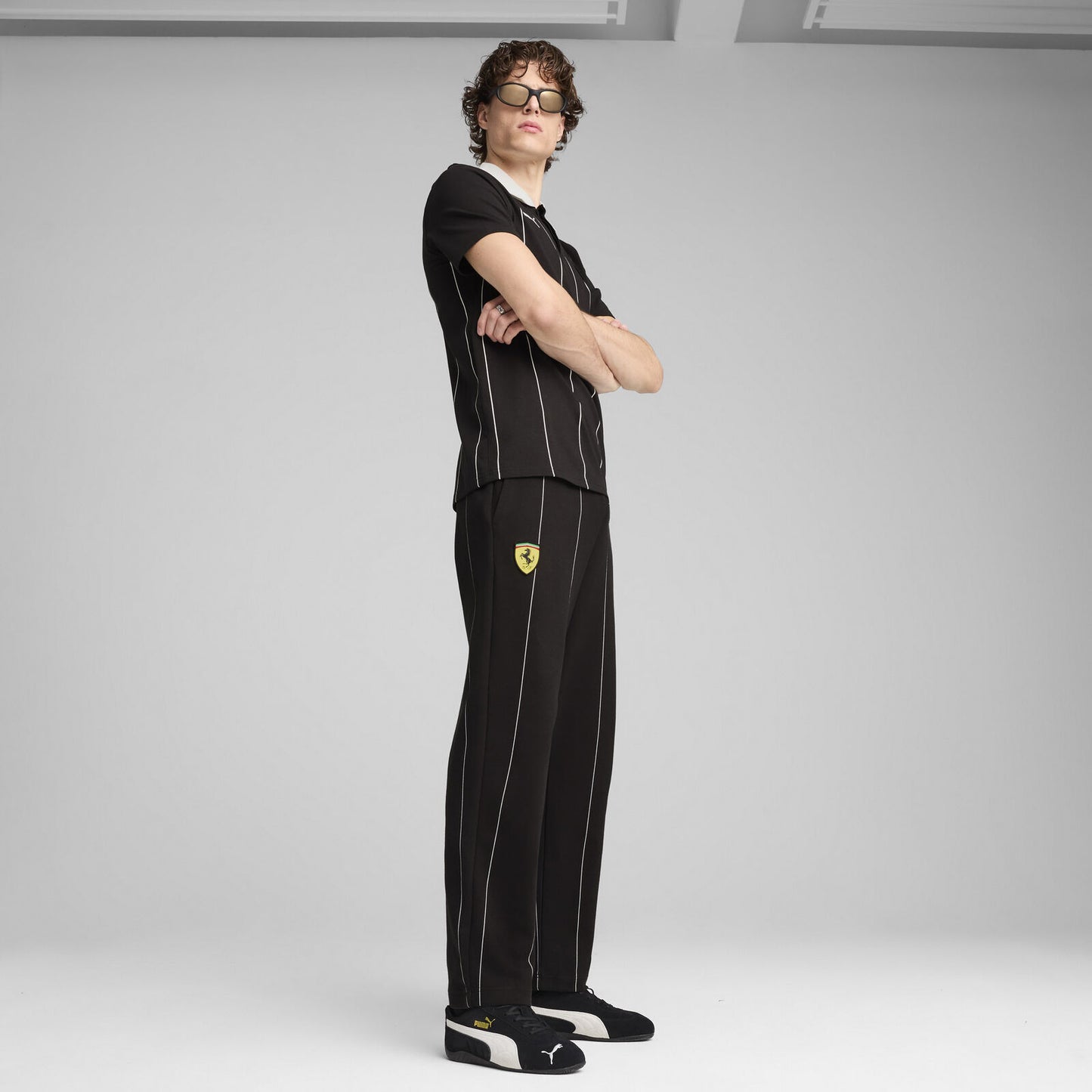 SF LS RACE PREMIUM PANTS - black