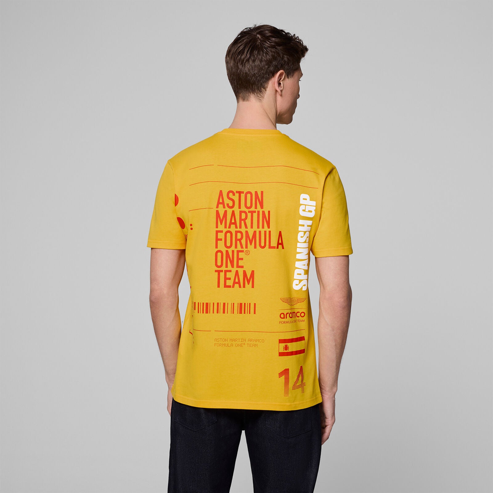 AMF1 FW SE SPANISH GP TEE - yellow