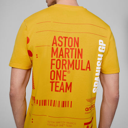 AMF1 FW SE SPANISH GP TEE - yellow