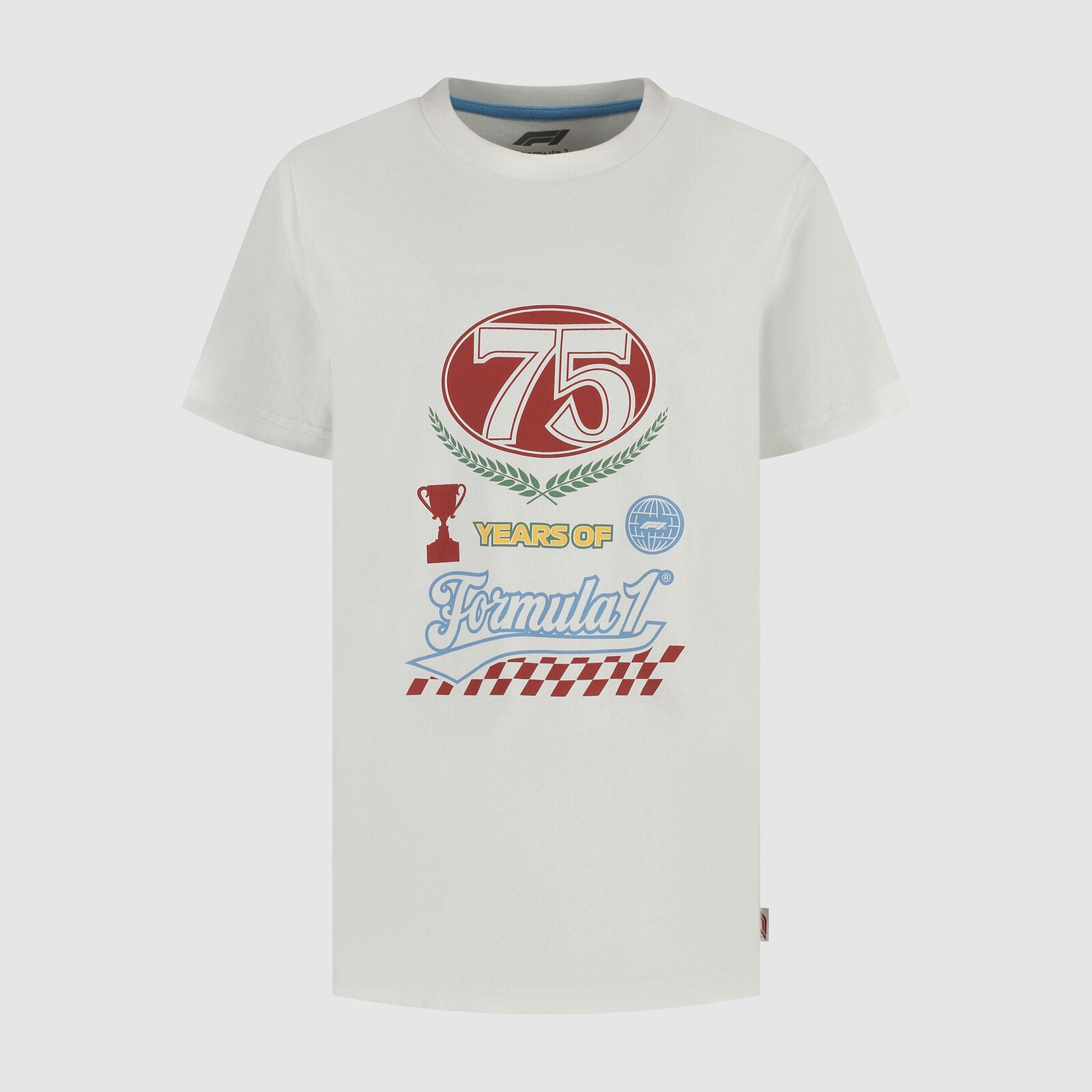 F1 FW KIDS LEGACY GRAPHIC TEE - white