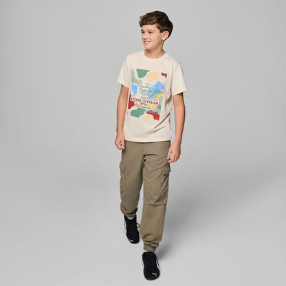 F1 FW KIDS CAMO GRAPHIC TEE - beige
