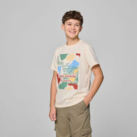 F1 FW KIDS CAMO GRAPHIC TEE - beige