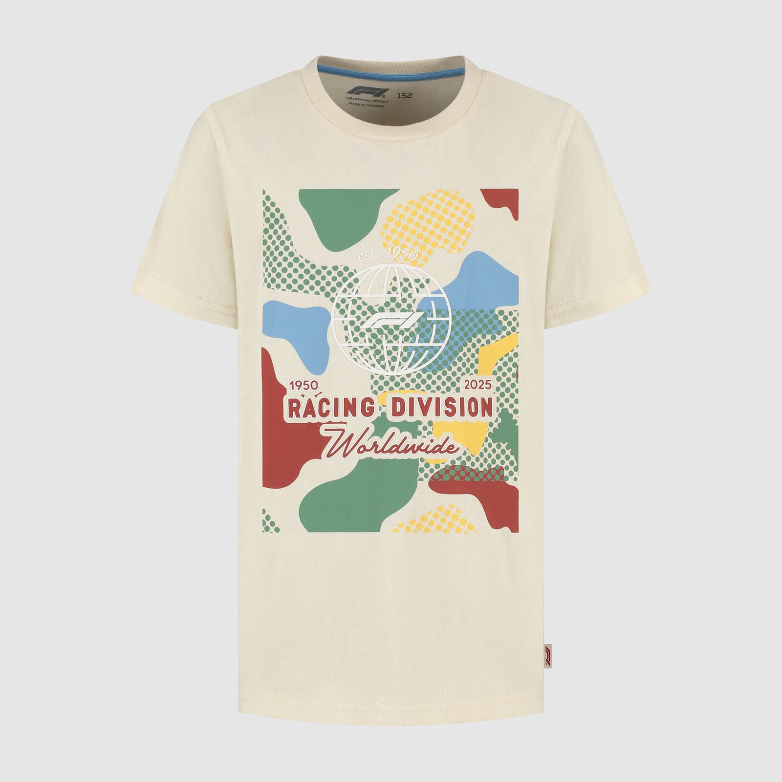 F1 FW KIDS CAMO GRAPHIC TEE - beige
