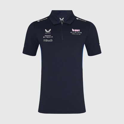 ALPINE RP MENS SS POLO SHIRT - navy