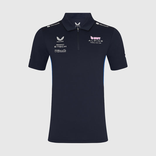 ALPINE RP MENS SS POLO SHIRT - navy