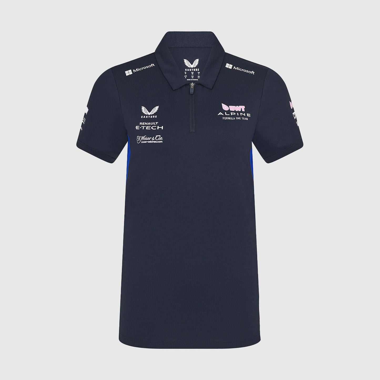 ALPINE RP WOMENS SS POLO SHIRT - navy