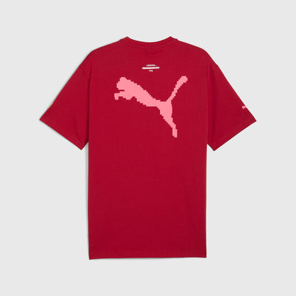 SF LS MIAMI GRAPHIC TEE II - tibetan red