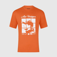 RBR FW UNISEX MV PUZZLE TEE - orange
