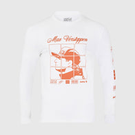 RBR FW UNISEX MV PUZZLE LS TEE - white