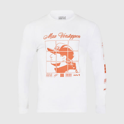RBR FW UNISEX MV PUZZLE LS TEE - white