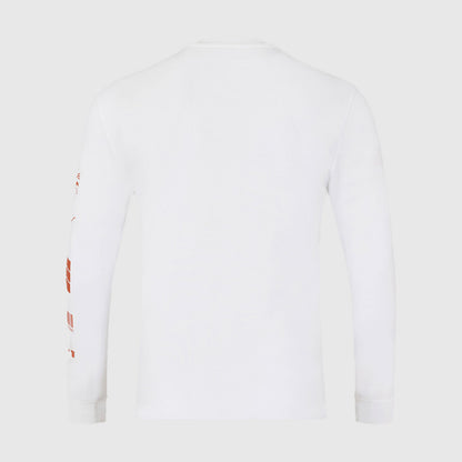 RBR FW UNISEX MV PUZZLE LS TEE - white