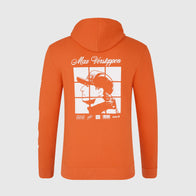 RBR FW UNISEX MV PUZZLE OH HOODIE - orange