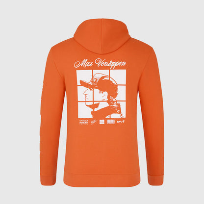 RBR FW UNISEX MV PUZZLE OH HOODIE - orange
