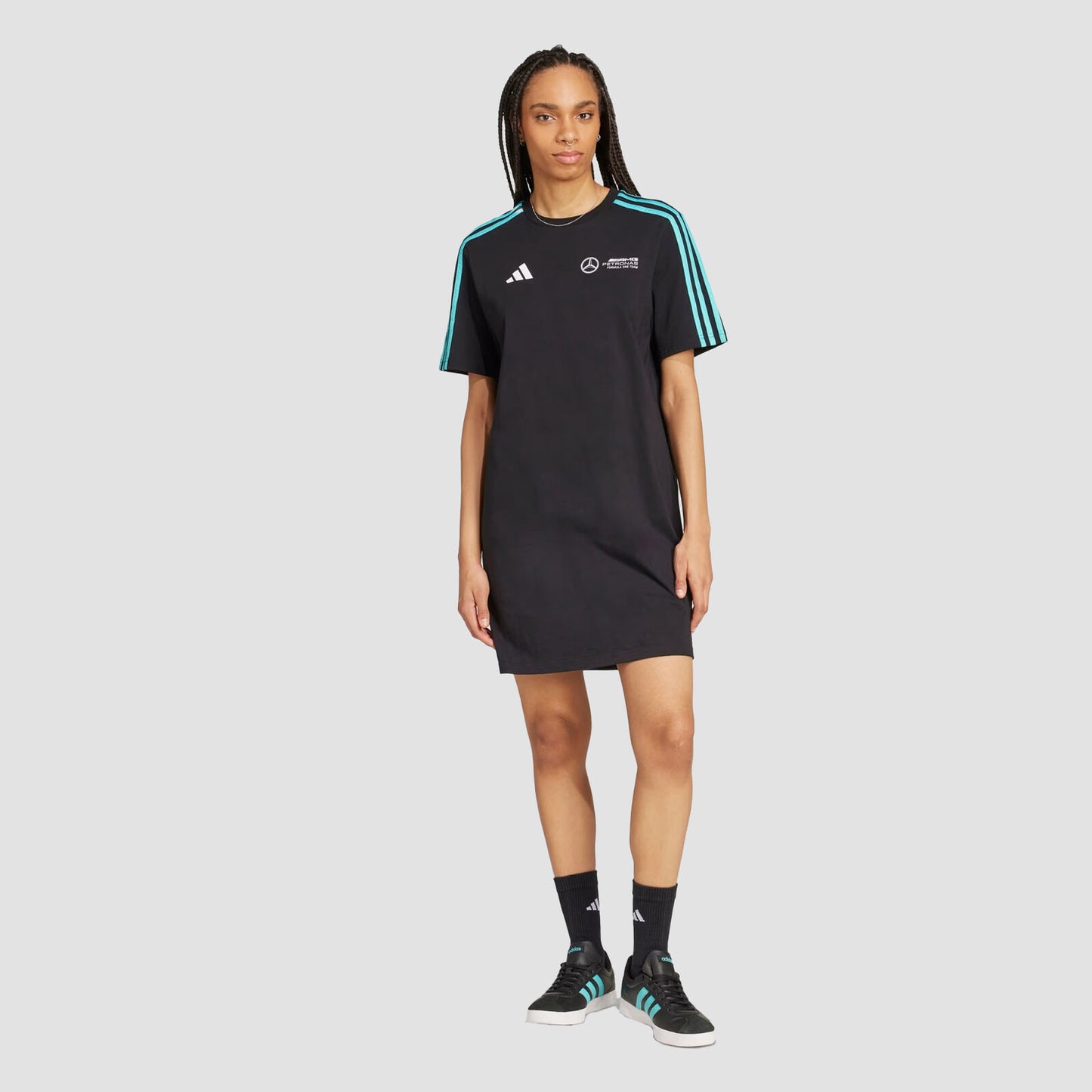 MAPF1 FW WOMENS DNA TEE DRESS - black