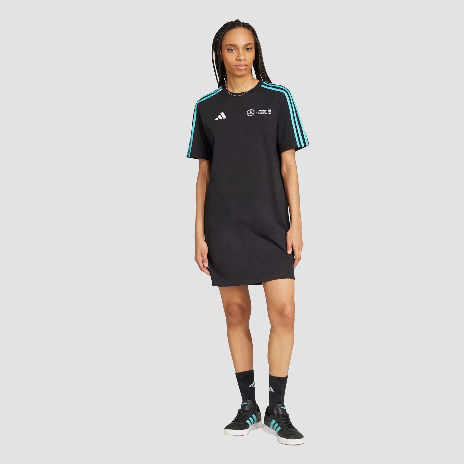 MAPF1 FW WOMENS DNA TEE DRESS - black