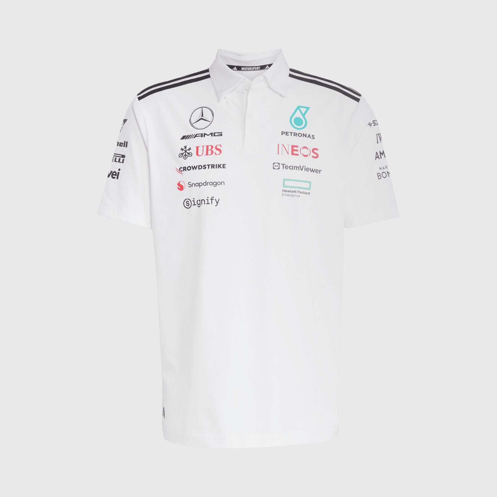 MAPF1 RP MENS TEAM POLO - white