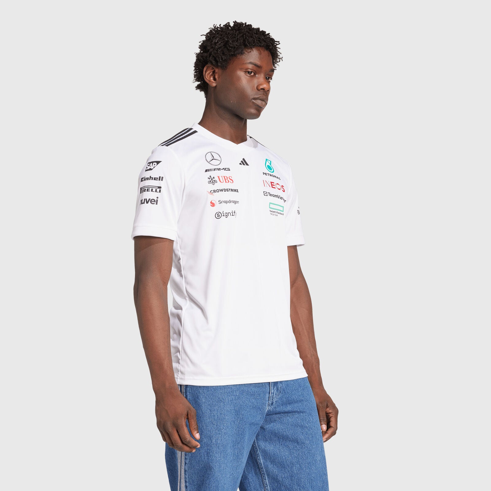 MAPF1 RP MENS DRIVER TEE - white
