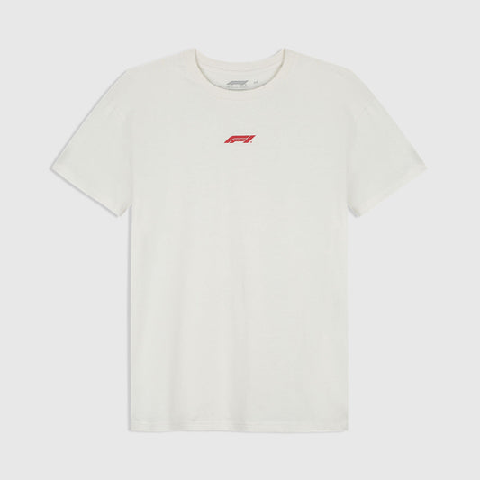F1 FW Racing Line Tee - white