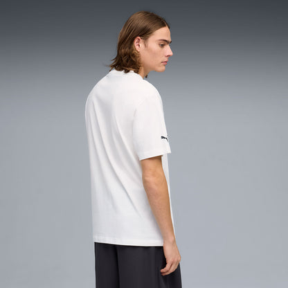 AMF1 LS Graphic Tee 1 - PUMA WHITE