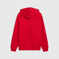 SF FW LARGE SHIELD HOODIE - Rosso Corsa
