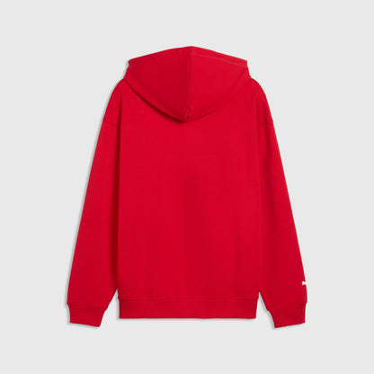 SF FW LARGE SHIELD HOODIE - Rosso Corsa