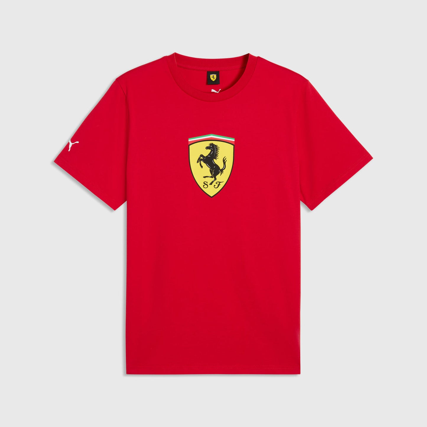 SF FW LARGE SHIELD TEE - Rosso Corsa