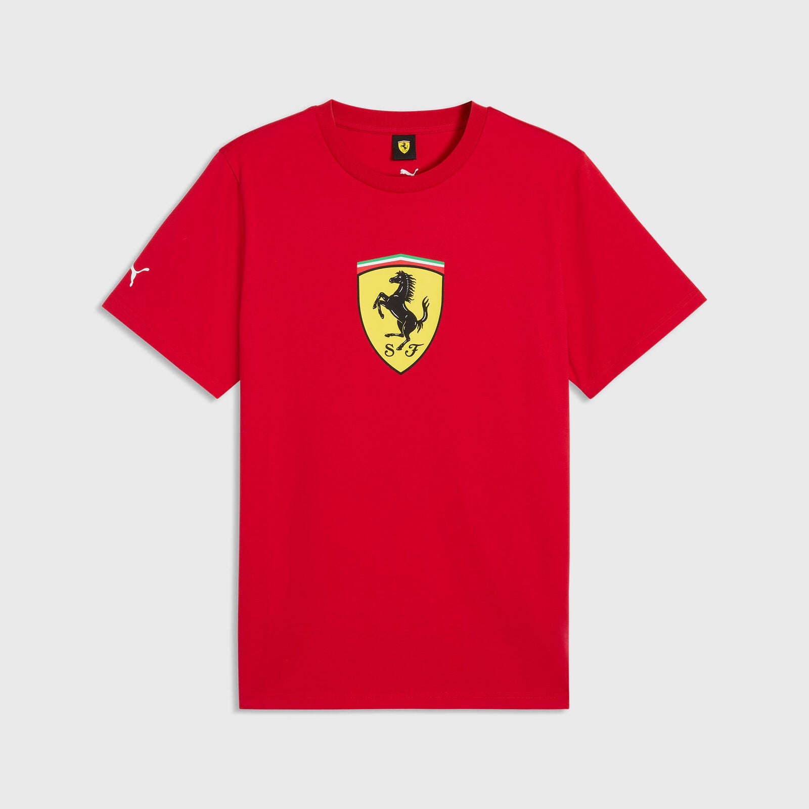 SF FW LARGE SHIELD TEE - Rosso Corsa