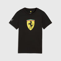 SF FW K LARGE SHIELD TEE - Puma Black