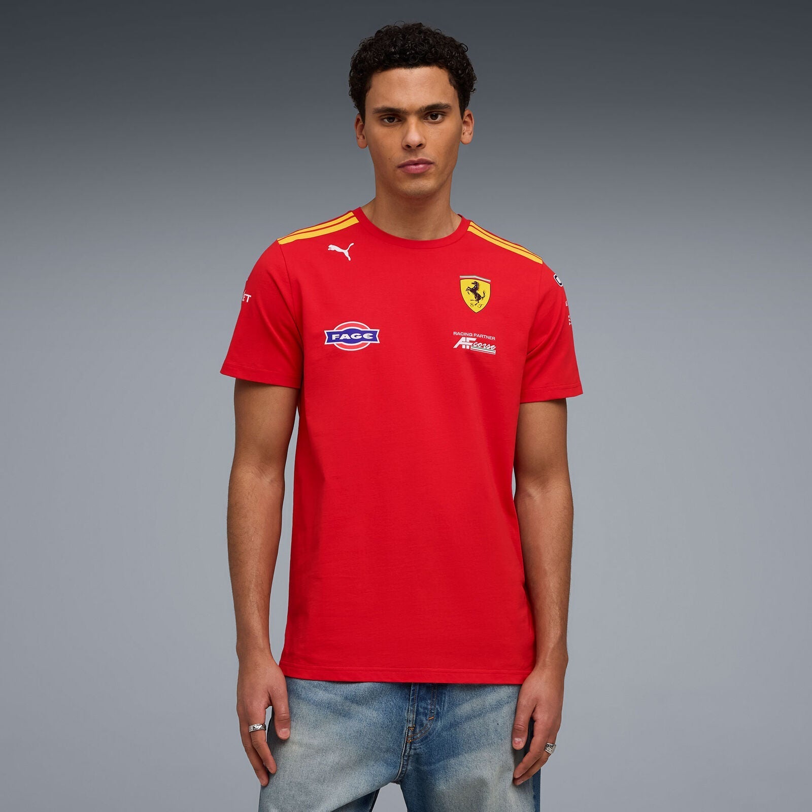 SF RP Hypercar Drivers Tee - Puma Red