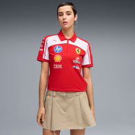 SF RP WMNs Polo - puma red