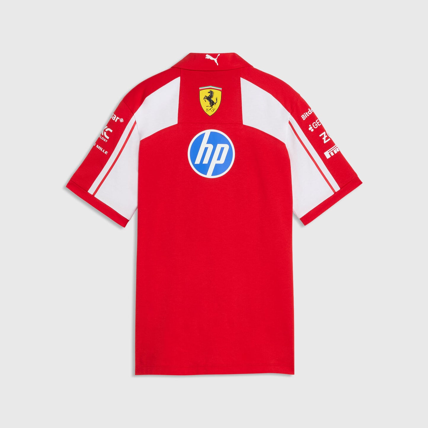 SF RP WMNs Polo - puma red