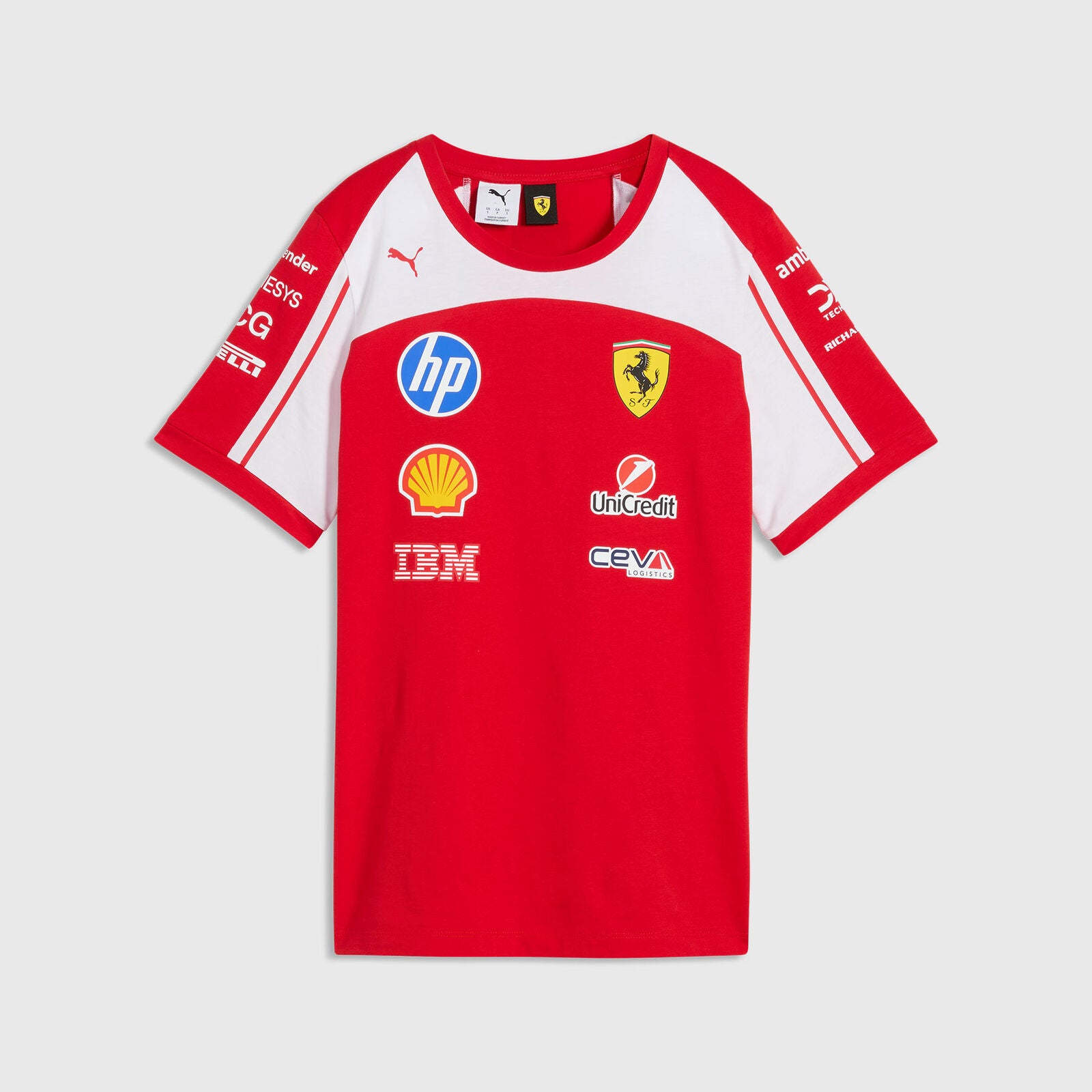 SF RP WMNs Tee - Puma red