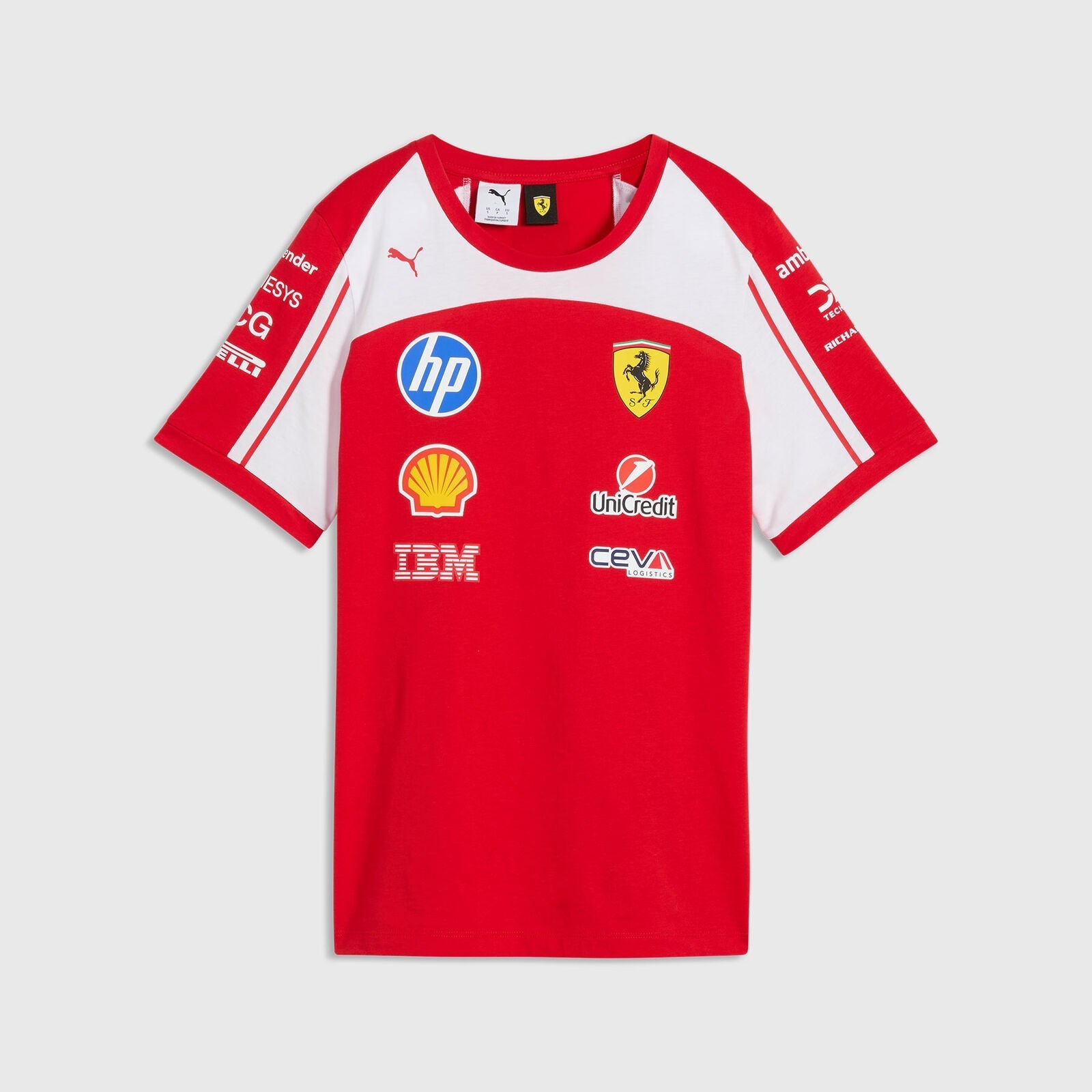 SF RP WMNs Tee - Puma red