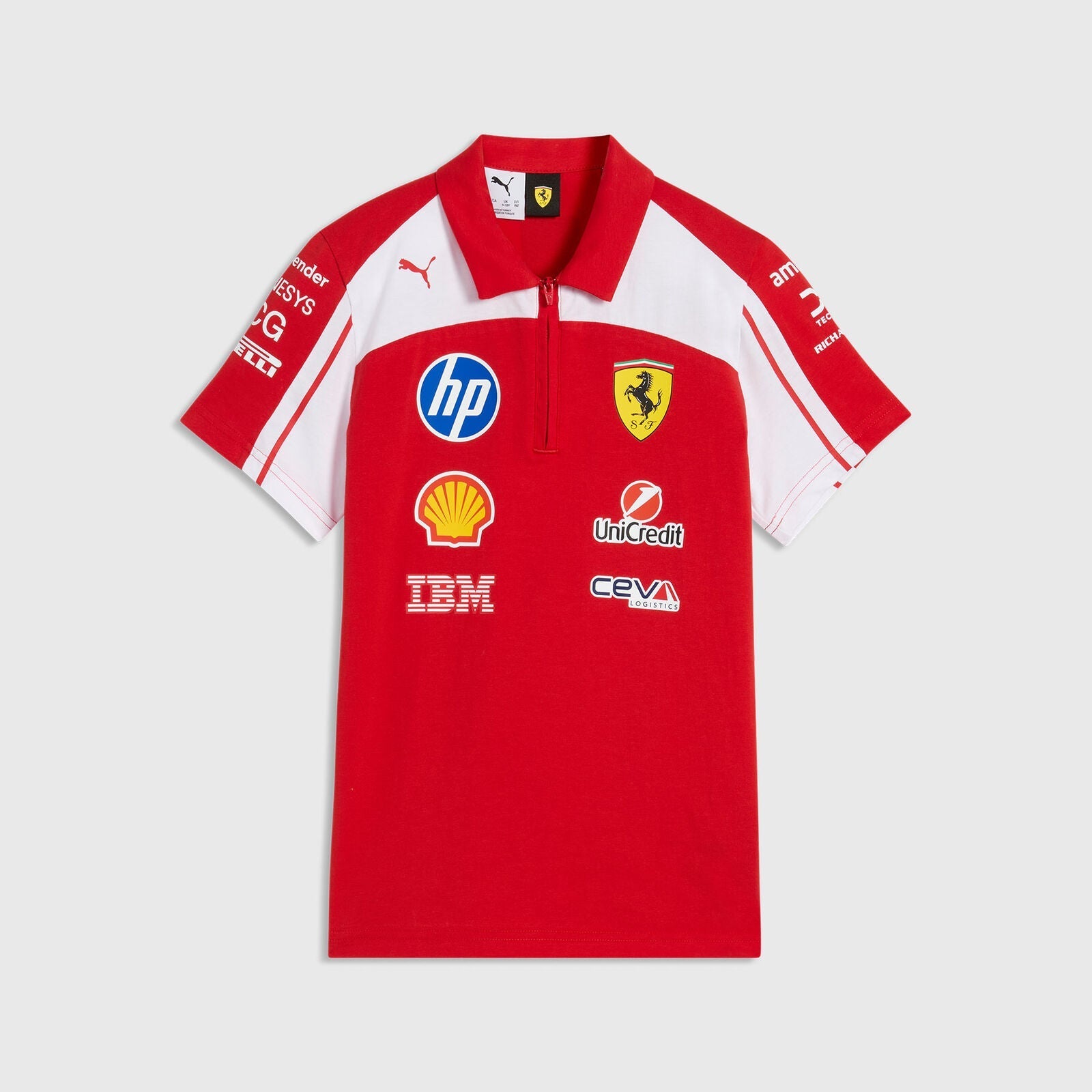 SF RP KIDs Polo - Puma red