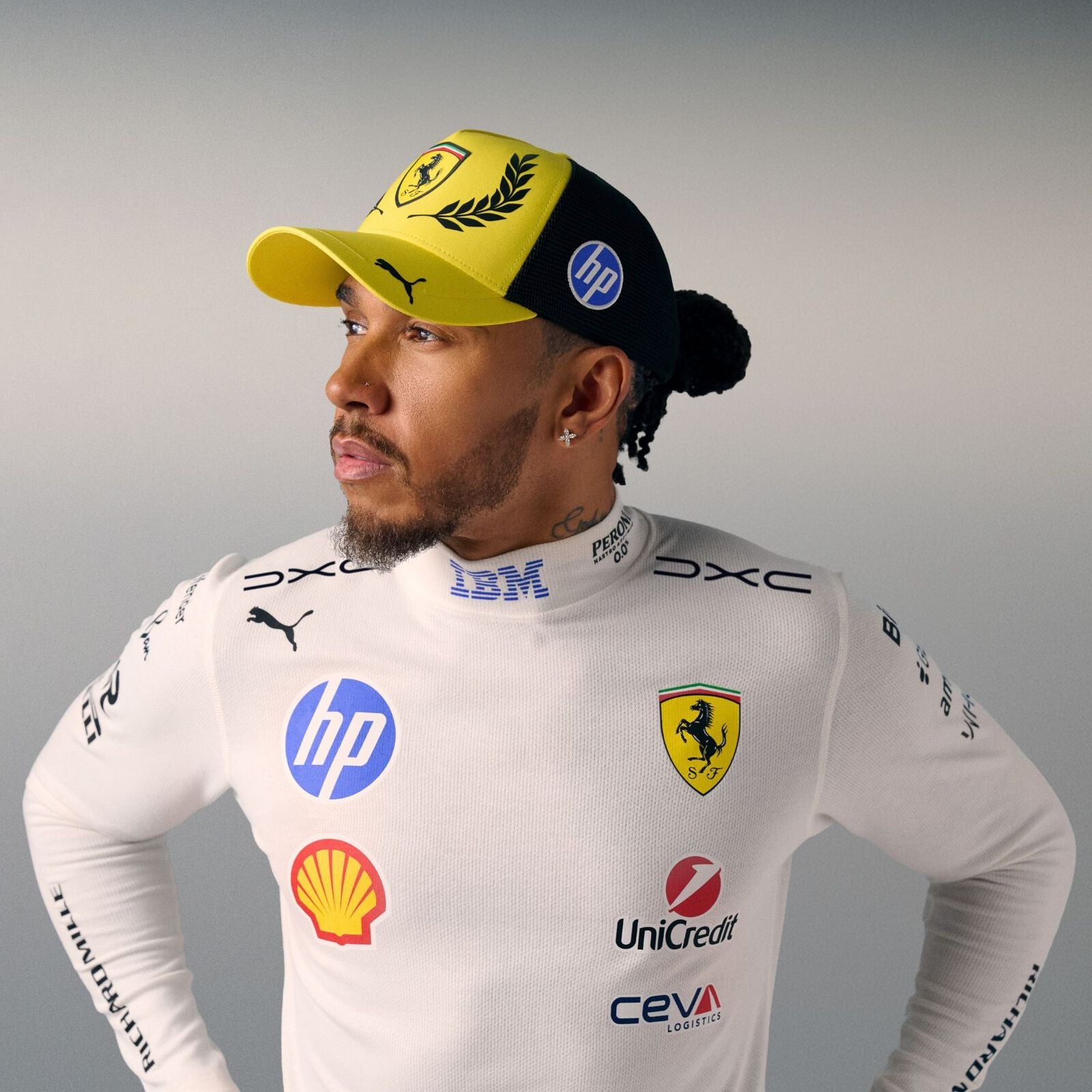 SF RP SE UK Hamilton BB cap - Speed Yellow